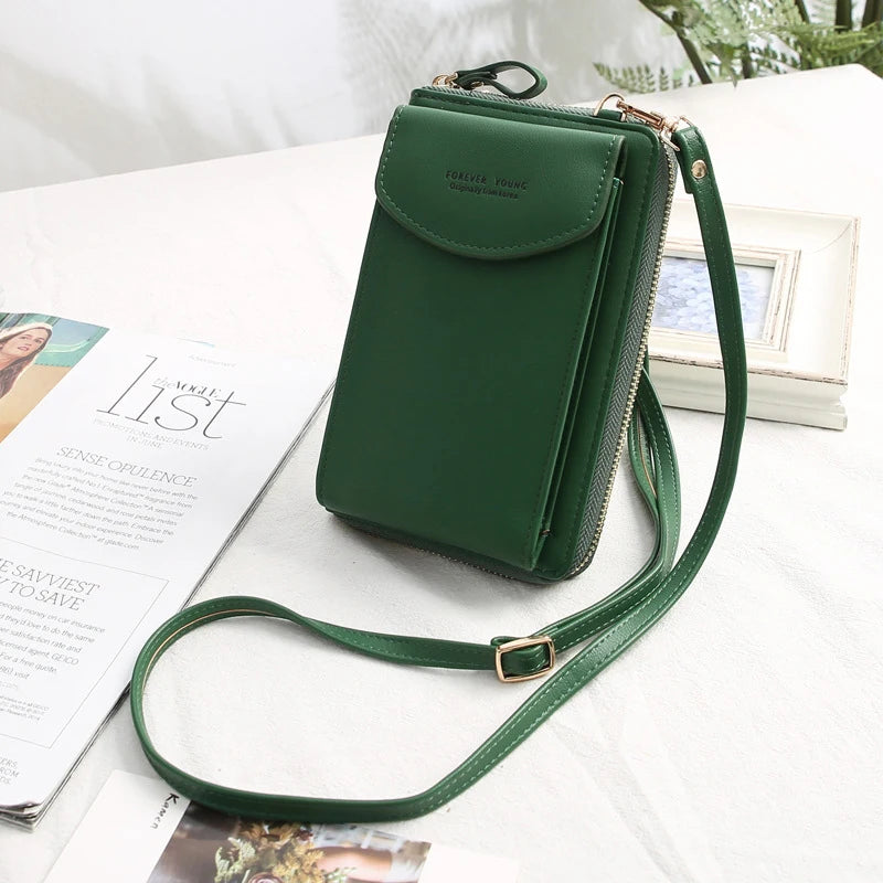 Custom Zipper Shoulder Bag Handbags Womens Bags High Capacity Crossbody Bags for Ladies Long Purse Clutch Phone Wallet