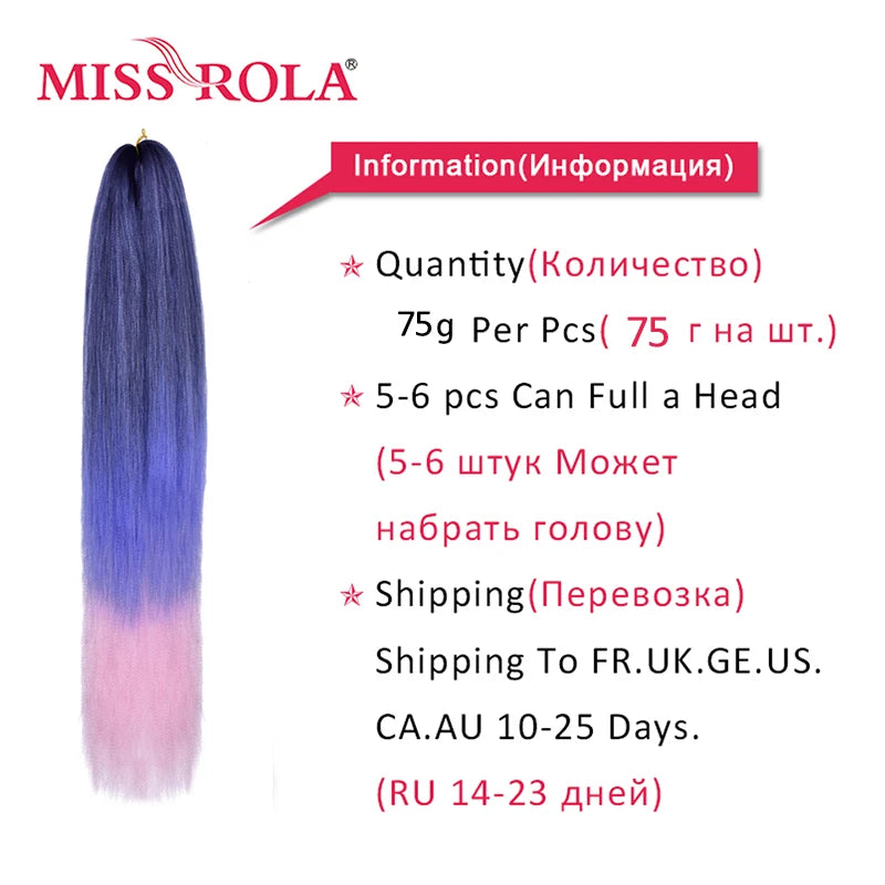 26-Inch Pre-Stretched Kanekalon Braiding Hair – 75g | 104 Colors | Jumbo Twist Braid - view 14
