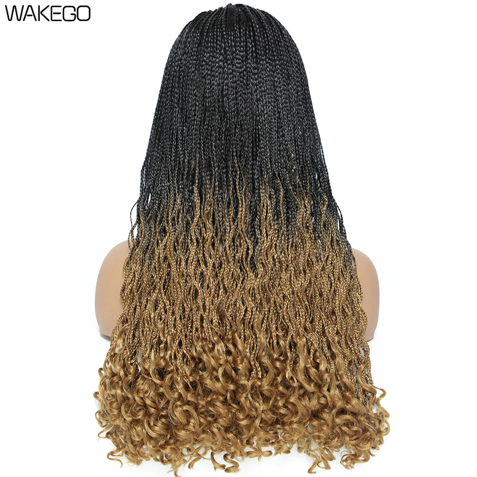 24 Inch Box Braid Headband Wig | Crochet | 4 Colours