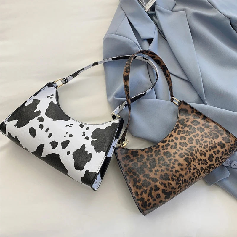 Summer New Shoulder Bags for Women High Quality Zebra Underarm Handbags | PU Leather Leopard - view 7