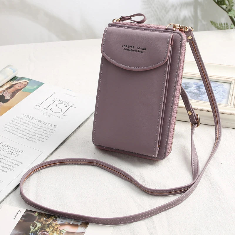 Custom Zipper Shoulder Bag Handbags Womens Bags High Capacity Crossbody Bags for Ladies Long Purse Clutch Phone Wallet