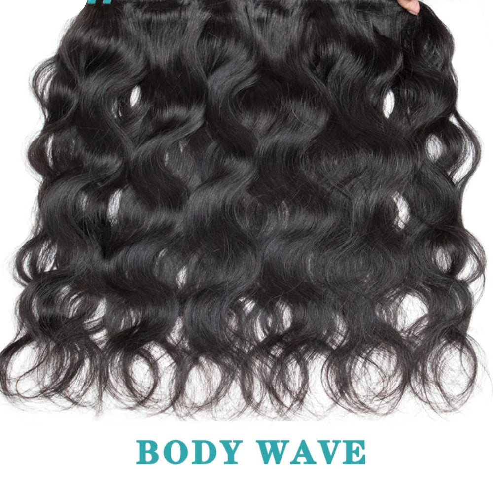 Body Wave Brazilian Human Hair Bundles | Sophisticated "3 Bundles Deal" Silhouette | Elegant - view 5