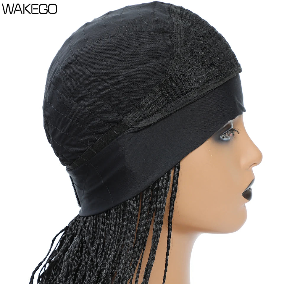 24 Inch Box Braid Headband Wig | Crochet | 4 Colours