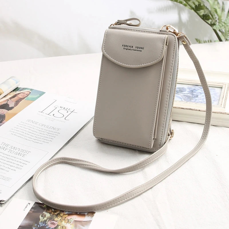 Custom Zipper Shoulder Bag Handbags Womens Bags High Capacity Crossbody Bags for Ladies Long Purse Clutch Phone Wallet