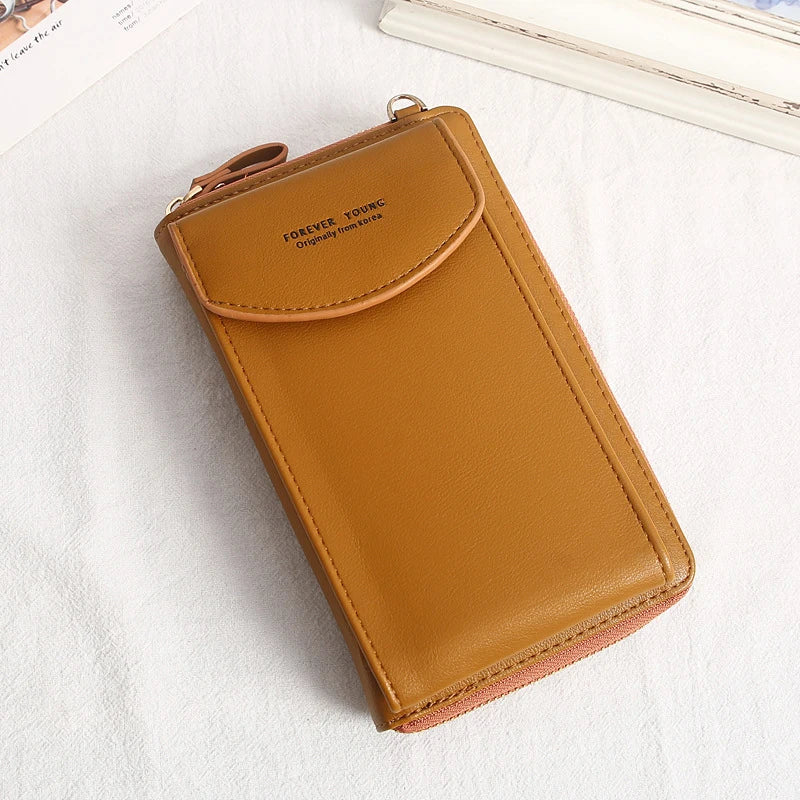 Custom Zipper Shoulder Bag Handbags Womens Bags High Capacity Crossbody Bags for Ladies Long Purse Clutch Phone Wallet