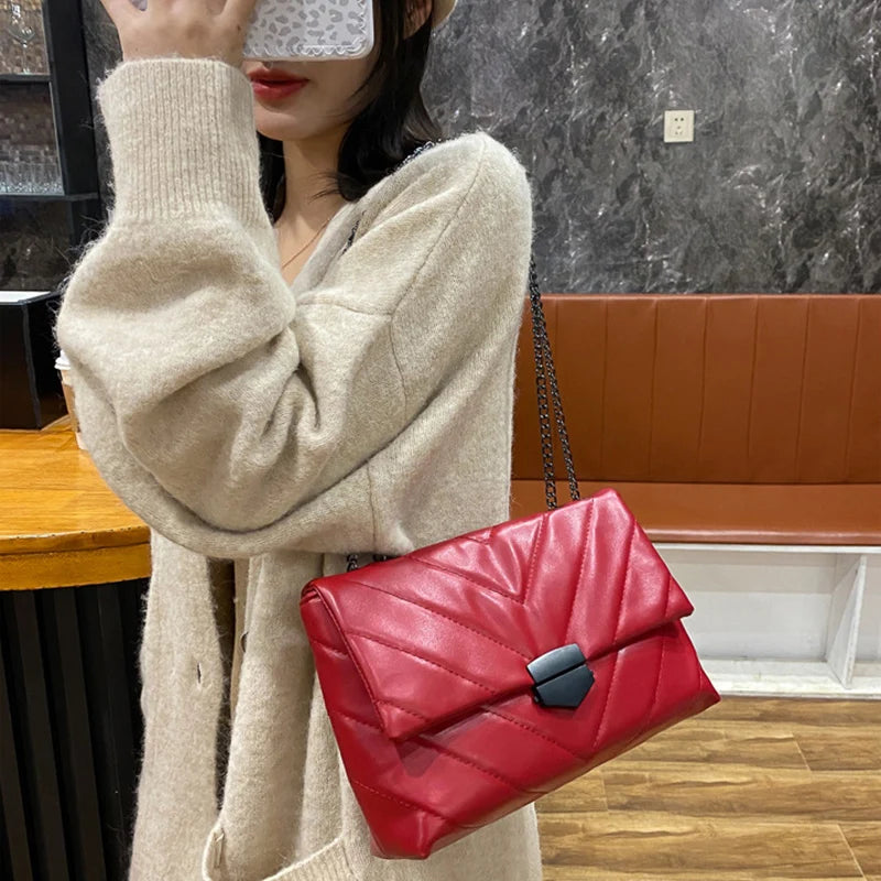 Small PU Leather Crossbody Bags for Women | New Trend Hand Bag & Women's Branded Trending Shoulder Handbags Luxegan