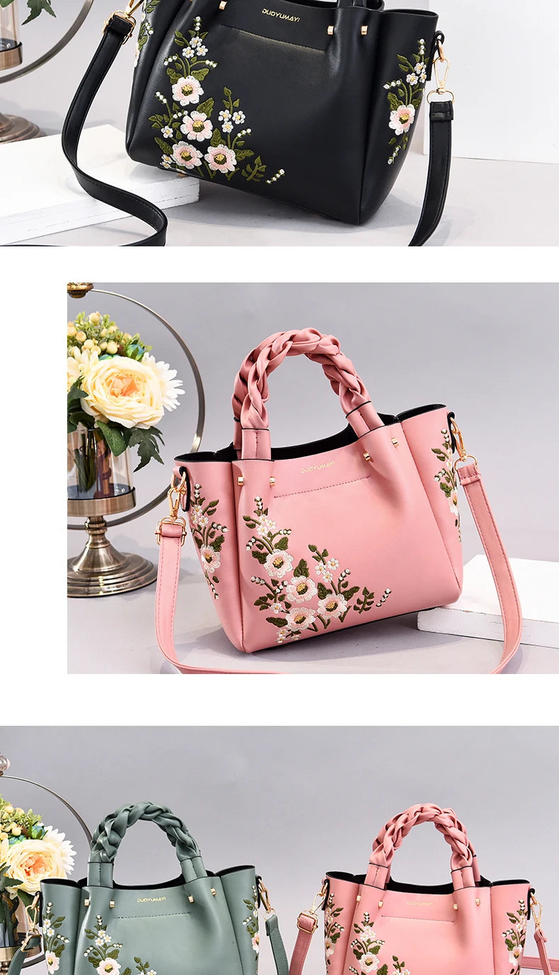 New Luxury Design Women's Pleated Tote Bag | Solid Color Underarm Handbag & Purses (Shoulder Bag, Female Retro Pouch) Luxegan