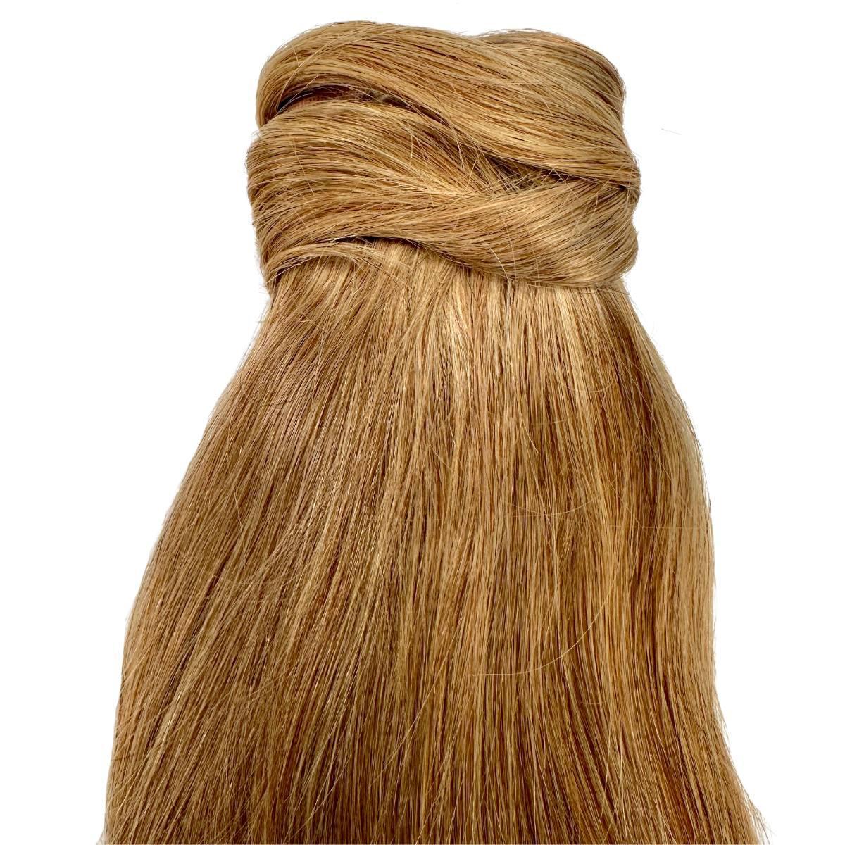 Honey Blonde 100% Human Hair Ponytail Extension Luxegan