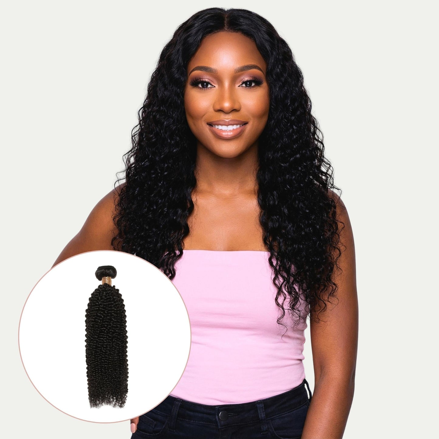 Jerry Curl 100% Human Hair Bundles Luxegan