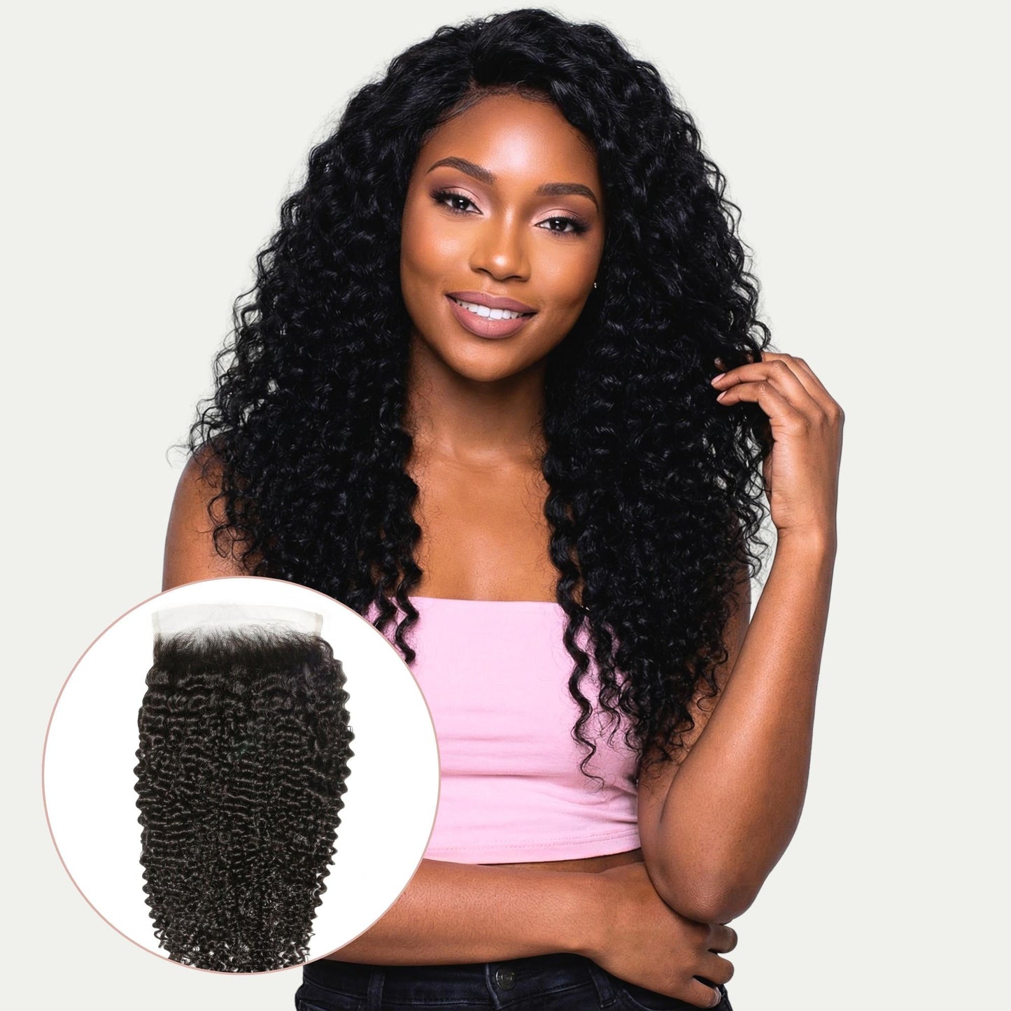 Jerry Curl 6x6 HD Lace Human Hair Closure Luxegan