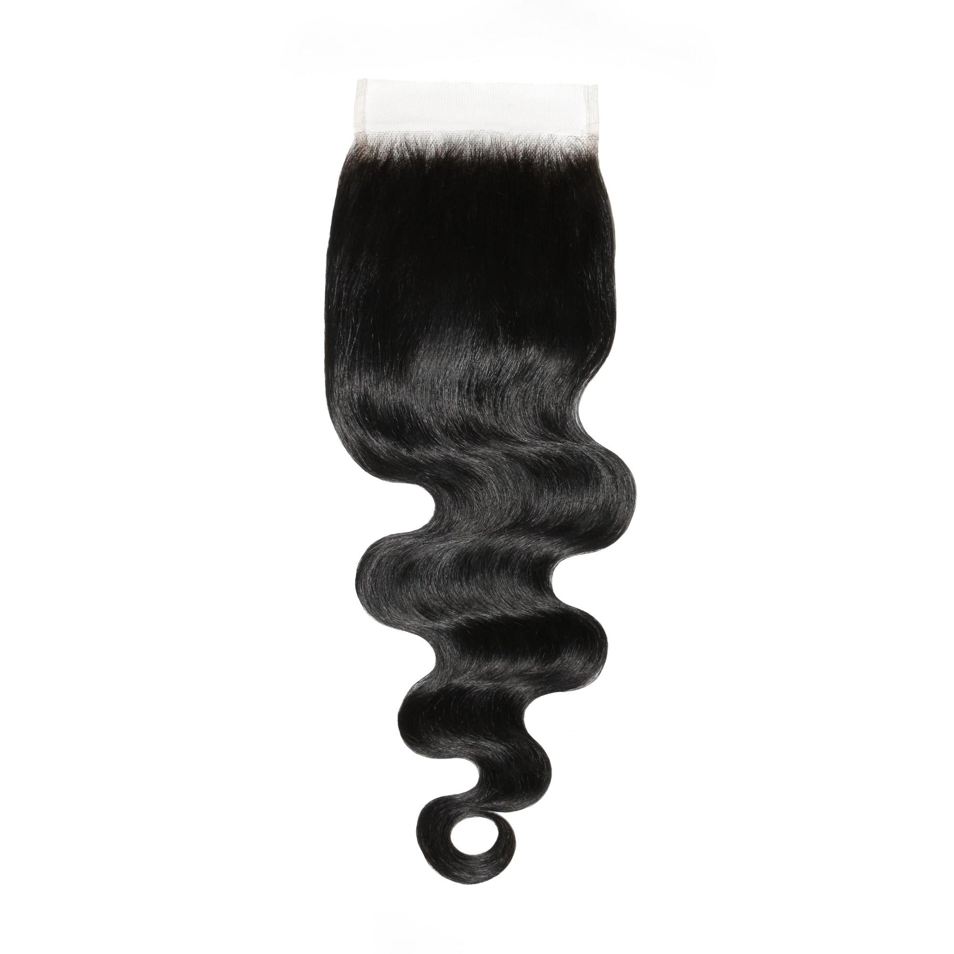 Jet Black Body Wave 5x5 HD Lace Human Hair Closure Luxegan