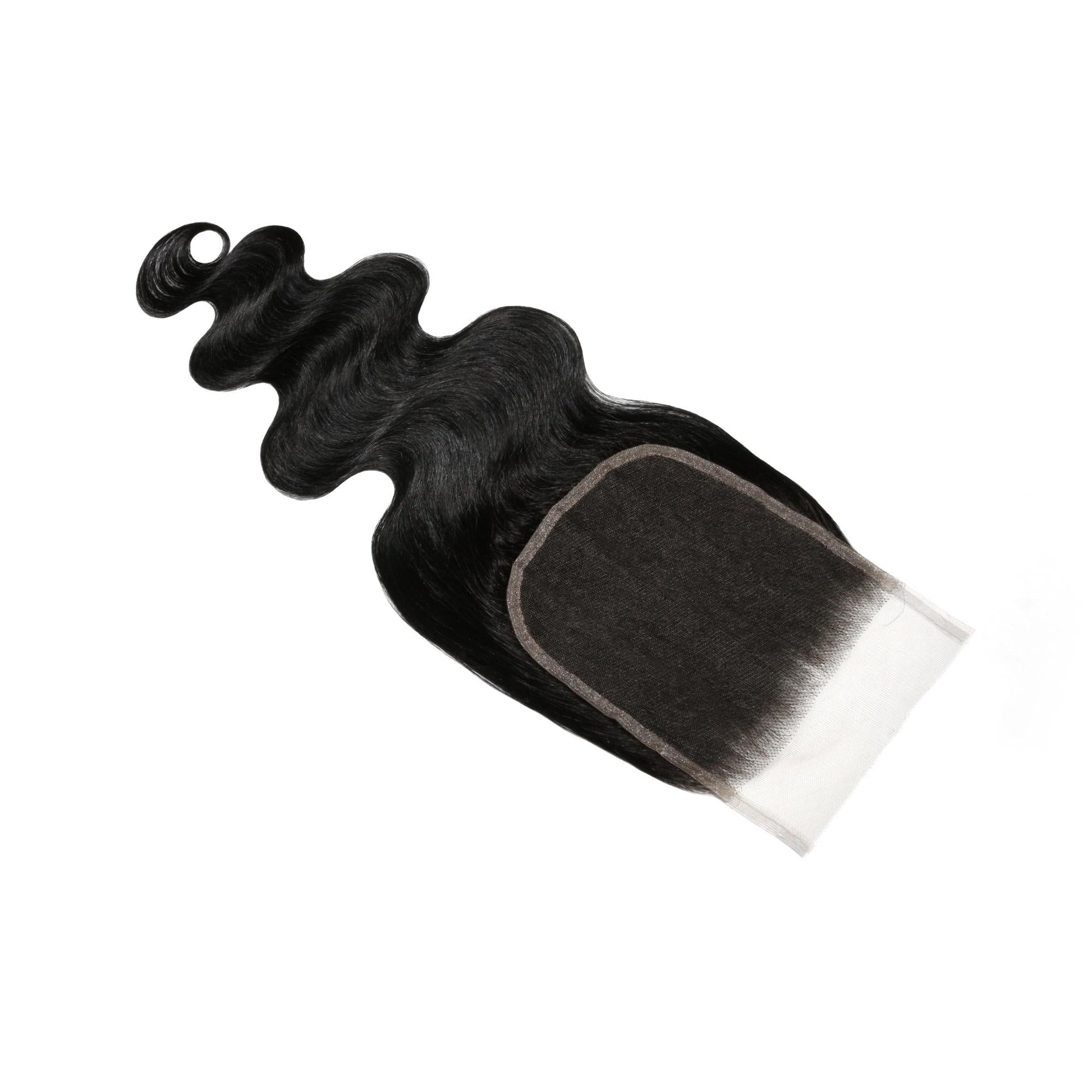 Jet Black Body Wave 5x5 HD Lace Human Hair Closure Luxegan