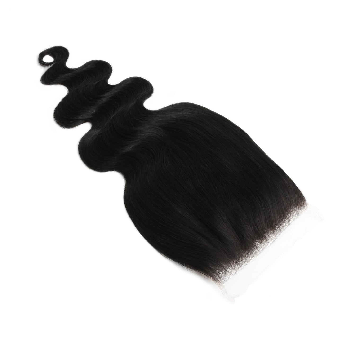 Jet Black Body Wave 6x6 HD Lace Human Hair Closure Luxegan