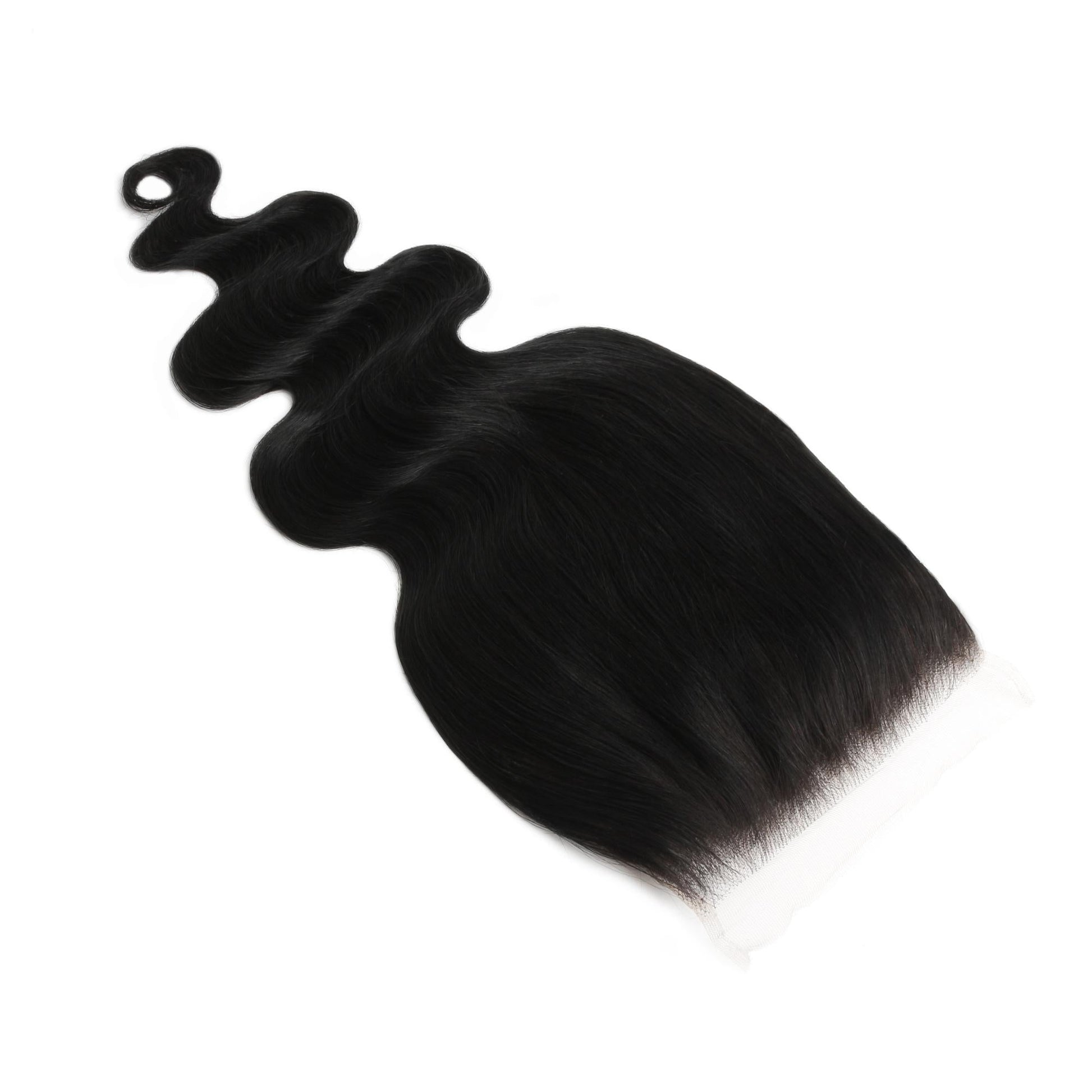 Jet Black Body Wave 6x6 HD Lace Human Hair Closure Luxegan