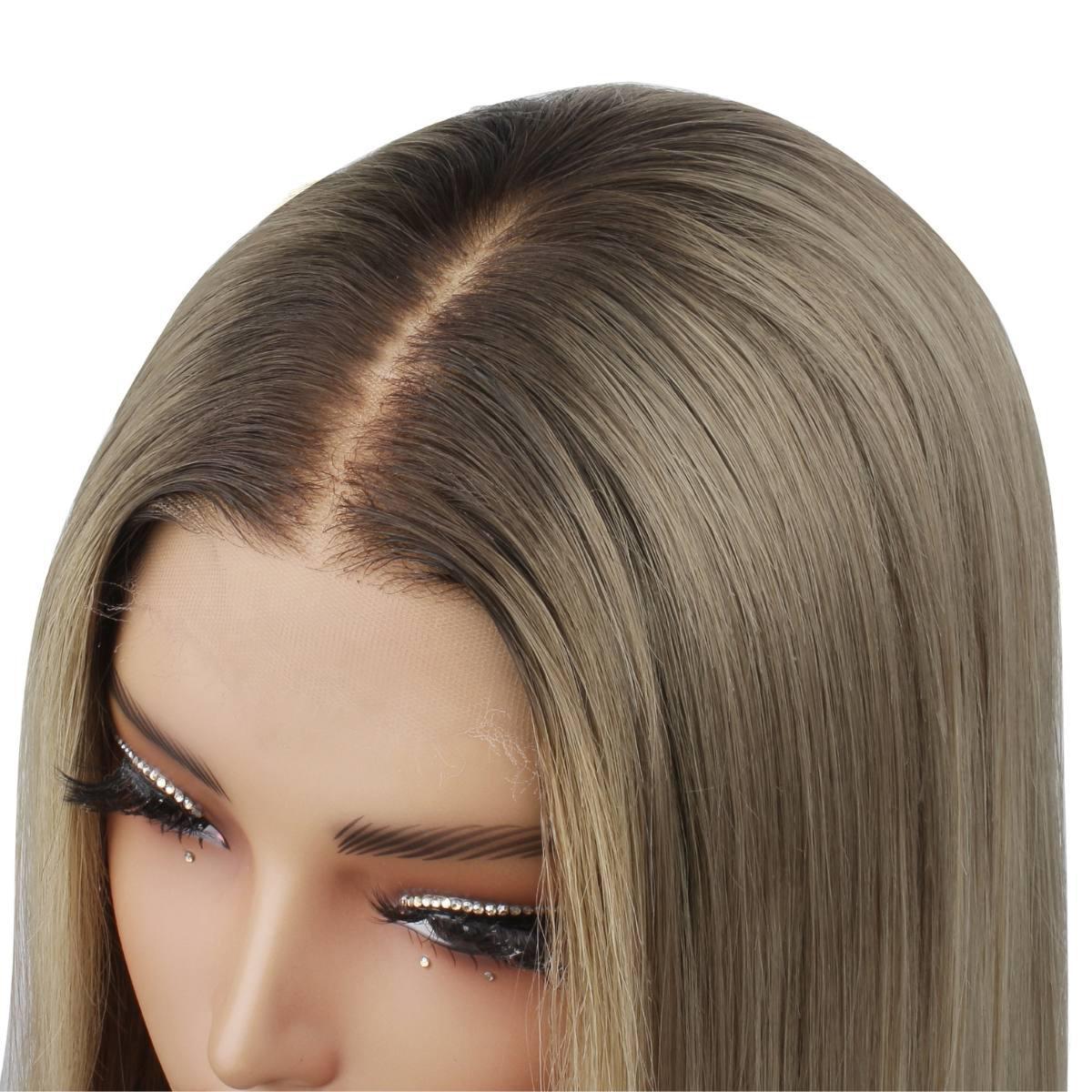 Jezebel Glueless 5x5 HD Lace Professionally Colored 100% Human Hair Closure Wig Luxegan