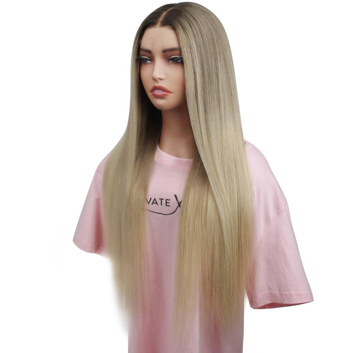 Jezebel Glueless 5x5 HD Lace Professionally Colored 100% Human Hair Closure Wig Luxegan