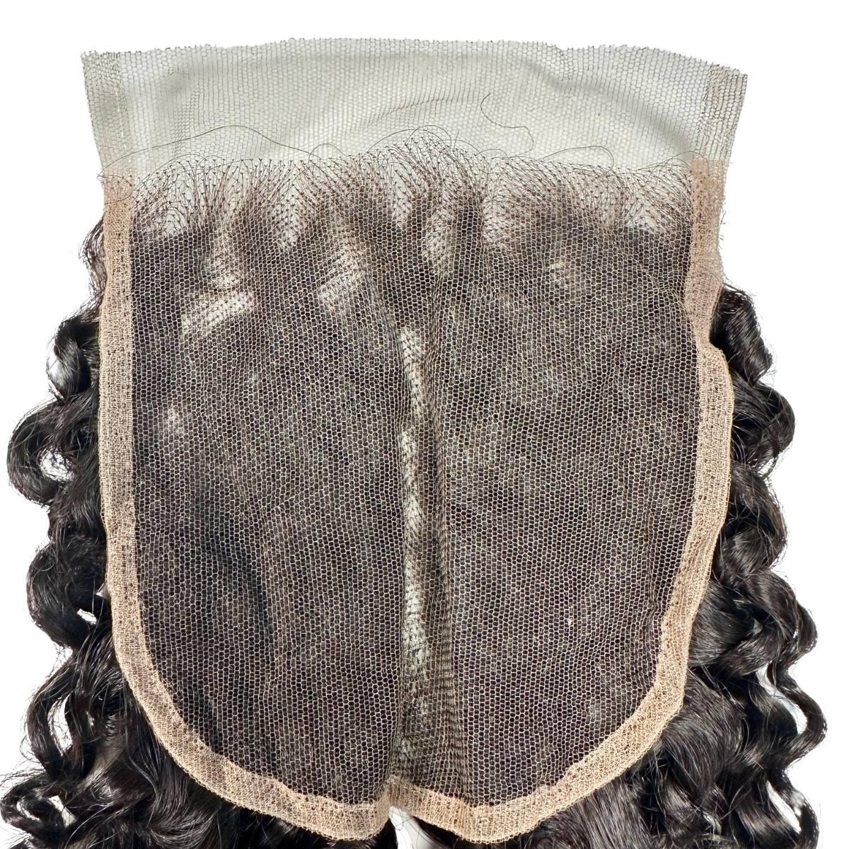 Kinky Curly 5x5 HD Lace Human Hair Closure Luxegan