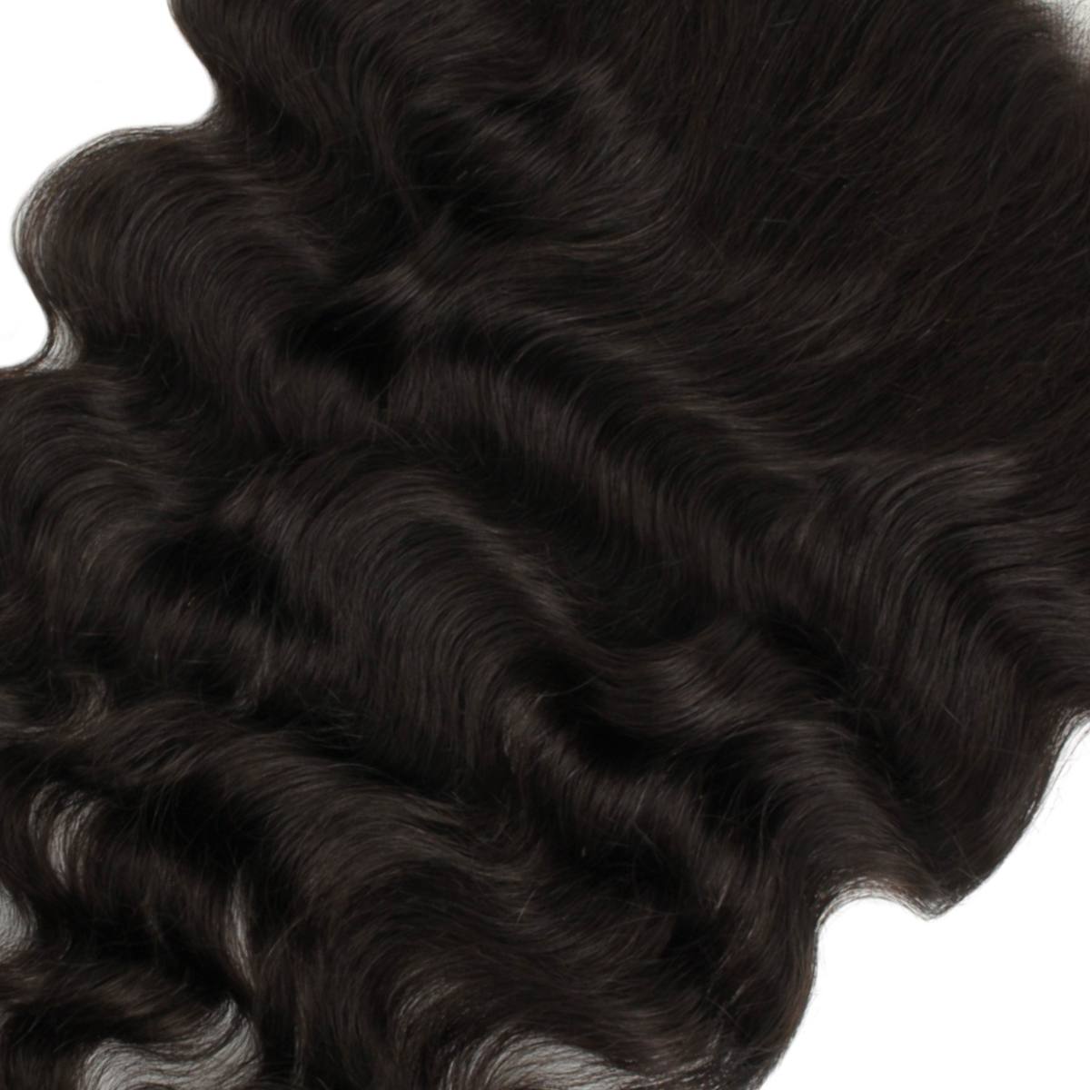 Loose Wave 13x4 Transparent Lace Human Hair Frontal Luxegan