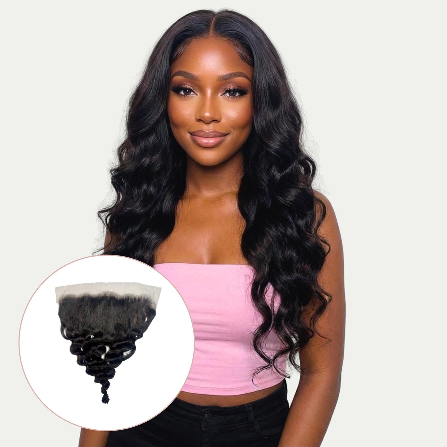 Jerry Curl 4x4 Transparent Lace Human Hair Closure Luxegan