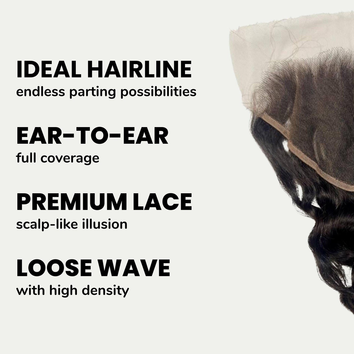Jerry Curl 4x4 Transparent Lace Human Hair Closure Luxegan