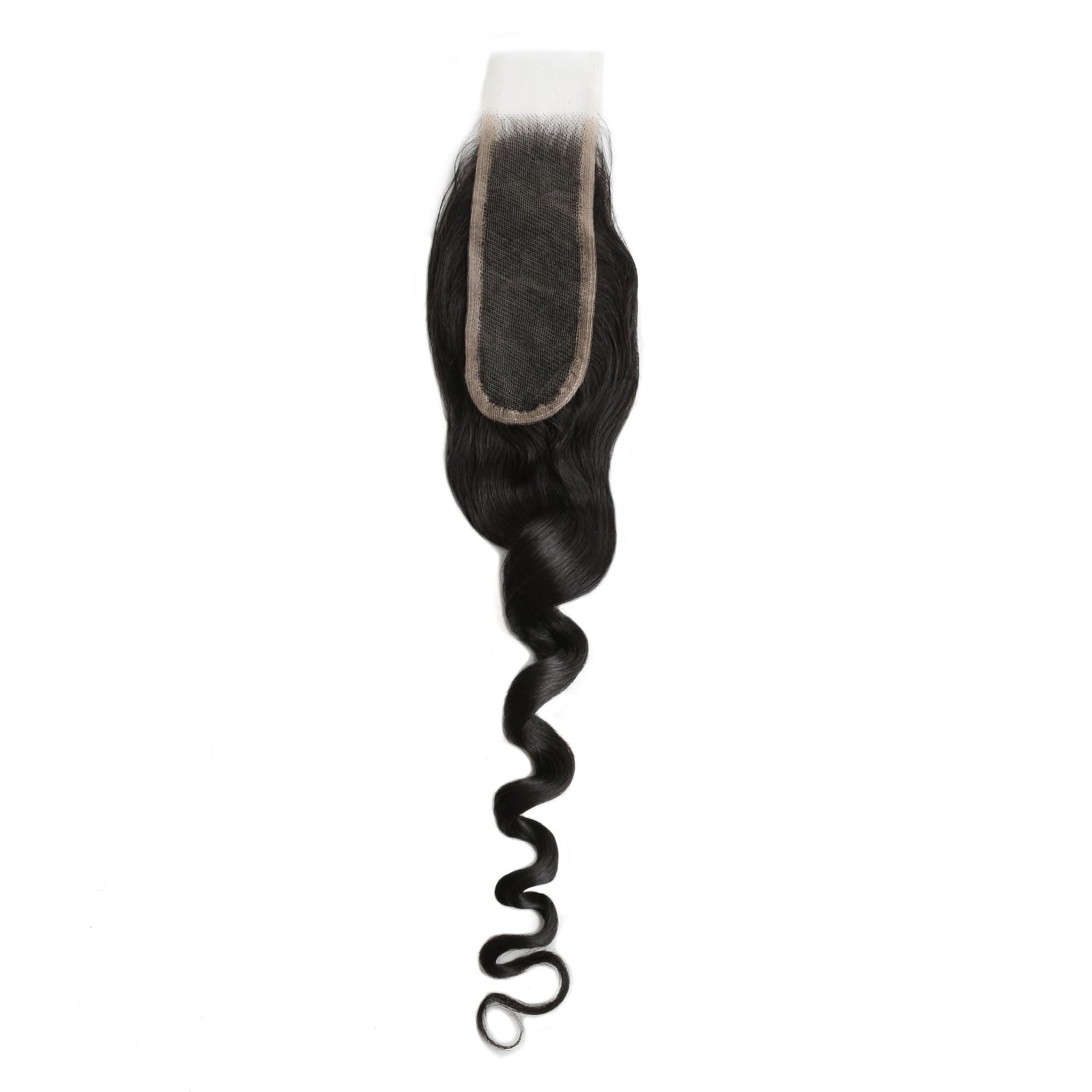 Loose Wave 2x6 HD Lace Human Hair Closure Luxegan