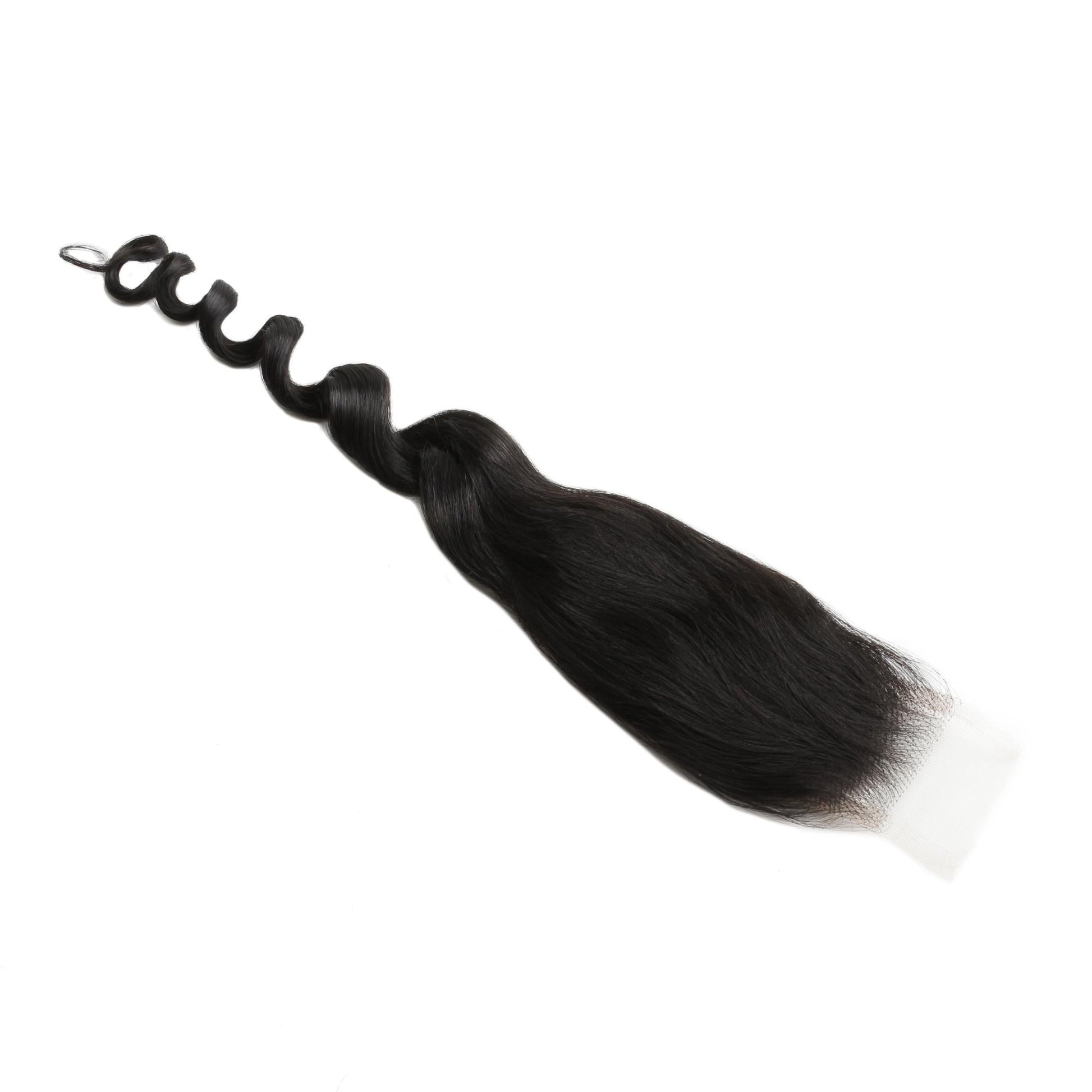 Loose Wave 2x6 HD Lace Human Hair Closure Luxegan