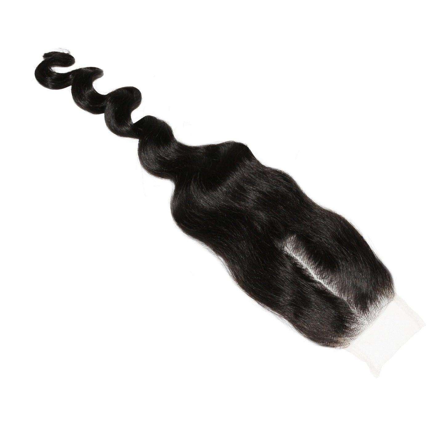 Loose Wave 2x6 Transparent Lace Human Hair Closure Luxegan