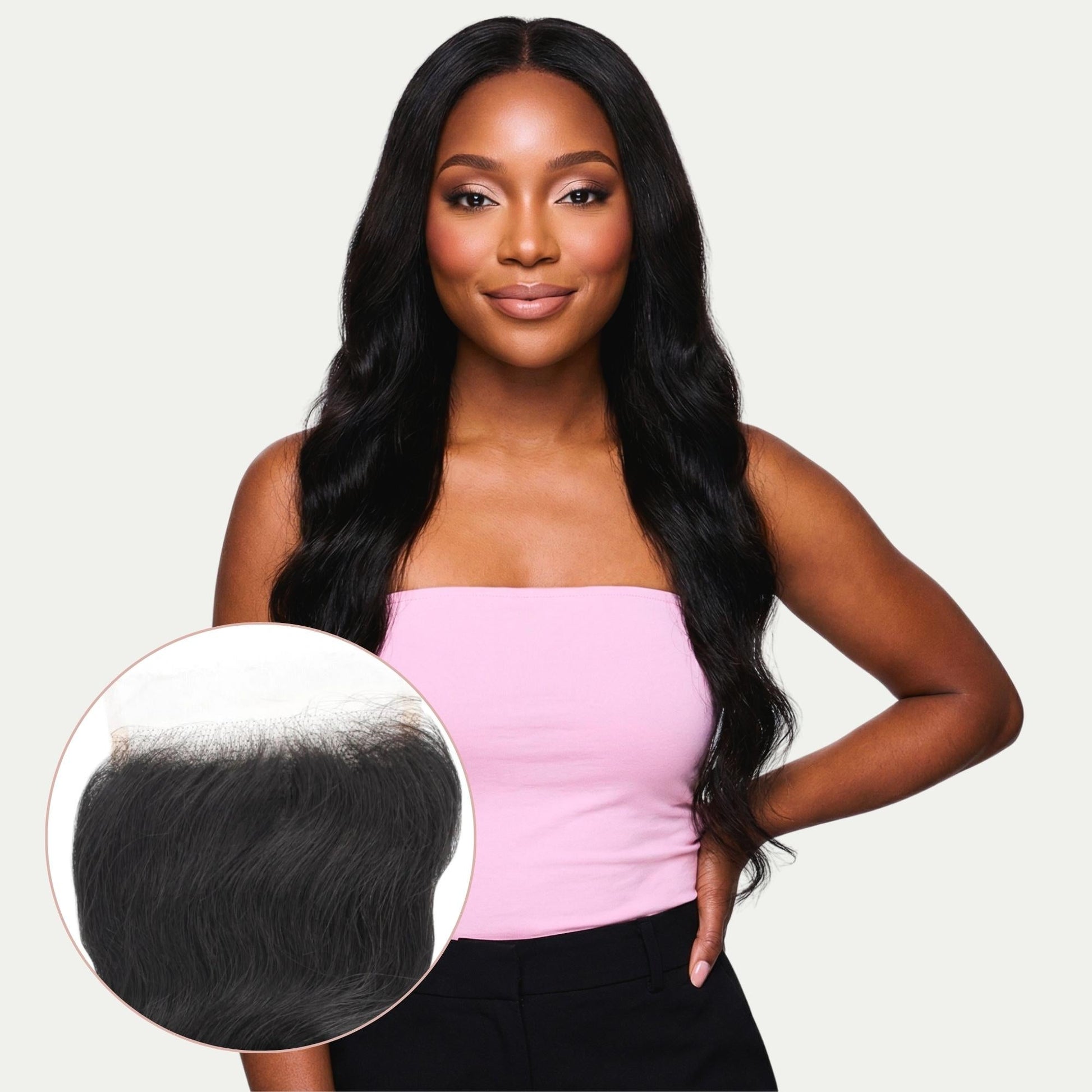 Loose Wave 5x5 HD Lace Human Hair Closure Luxegan