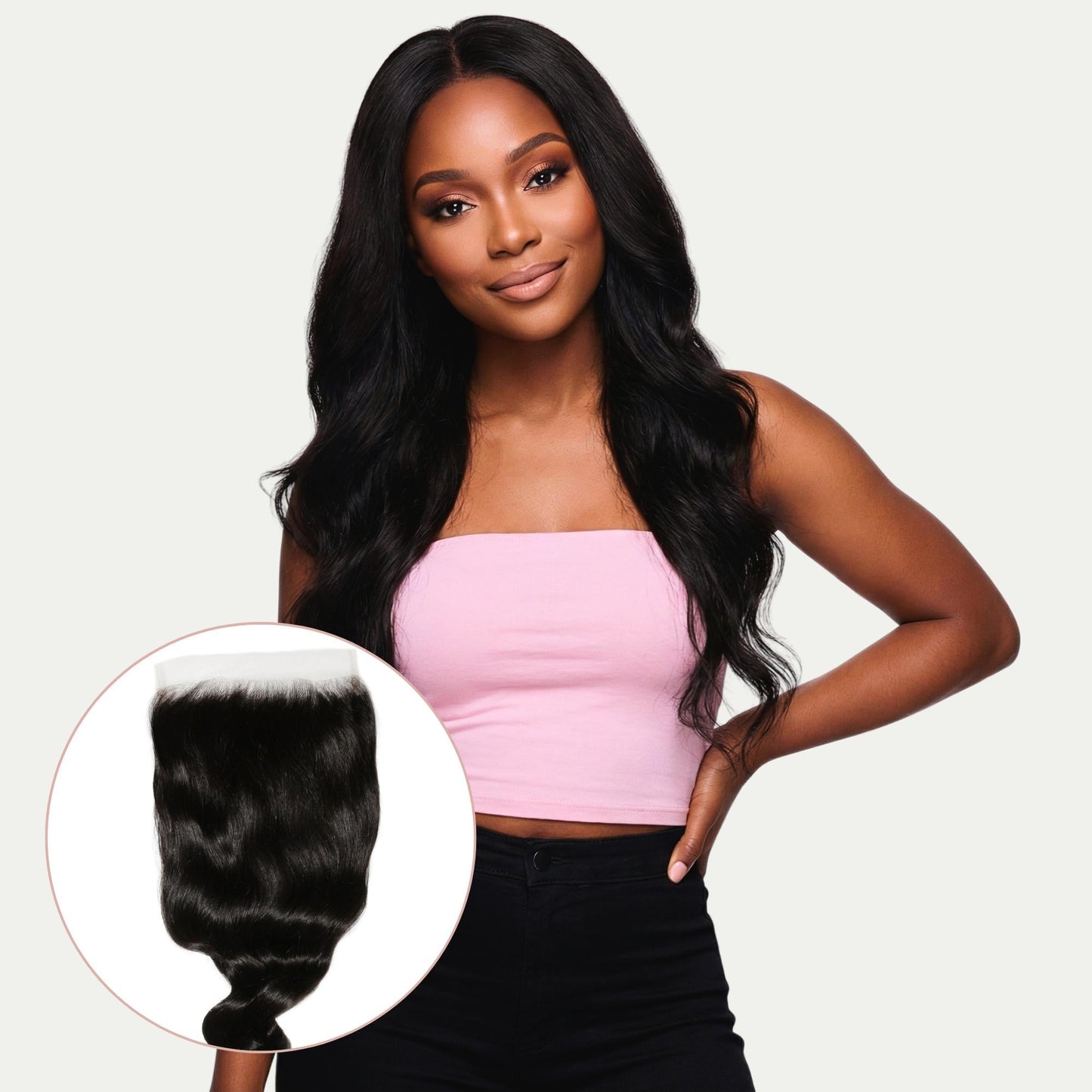 Loose Wave 6x6 HD Lace Human Hair Closure Luxegan