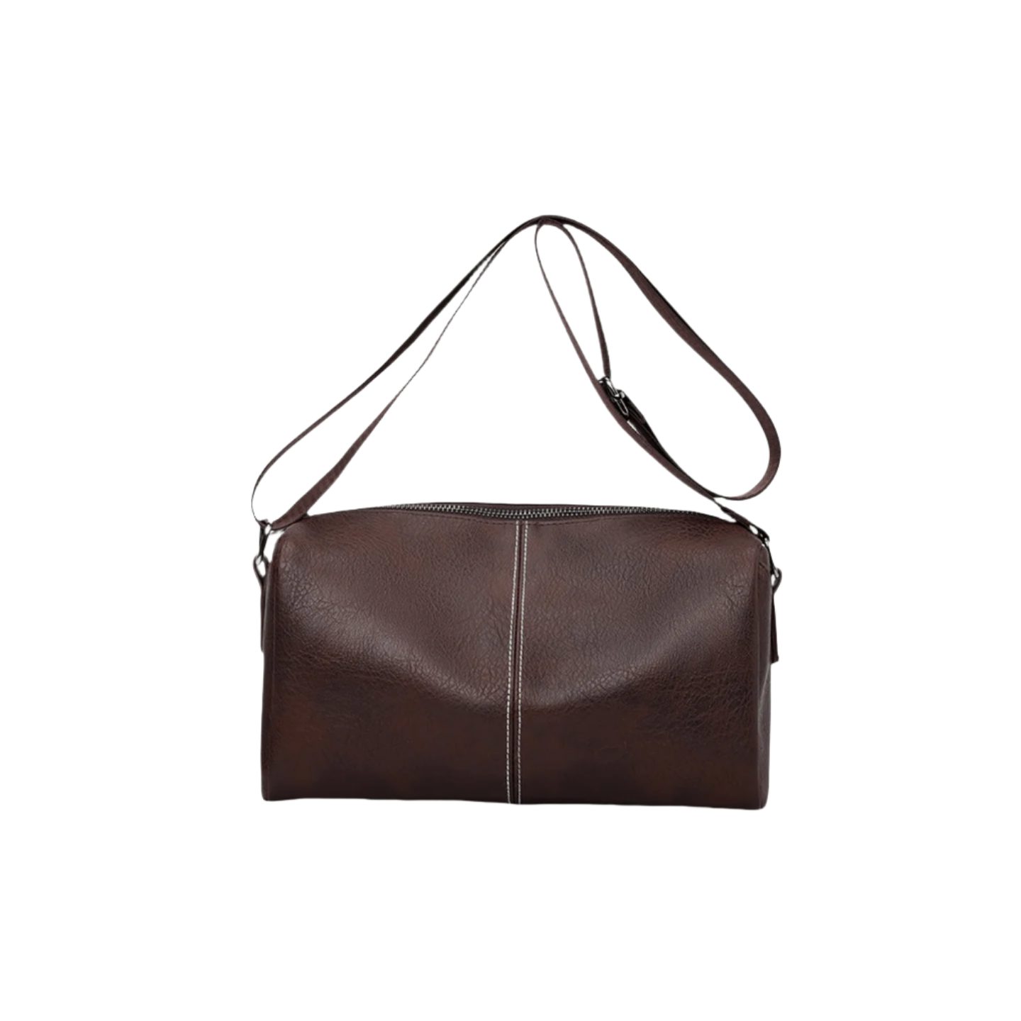 Japan Men's Portable Travel Commuter Small Shoulder Bag | New Niche Style Messenger Bag (PU Leather Crossbody Satchel) Luxegan