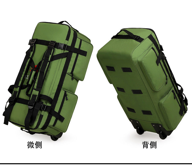 COLENARA Bolso de mano multifuncional Tela Oxford Gran capacidad Bolsa de viaje para hombre Bolsa de almacenamiento plegable con ruedas Bolsa de equipaje