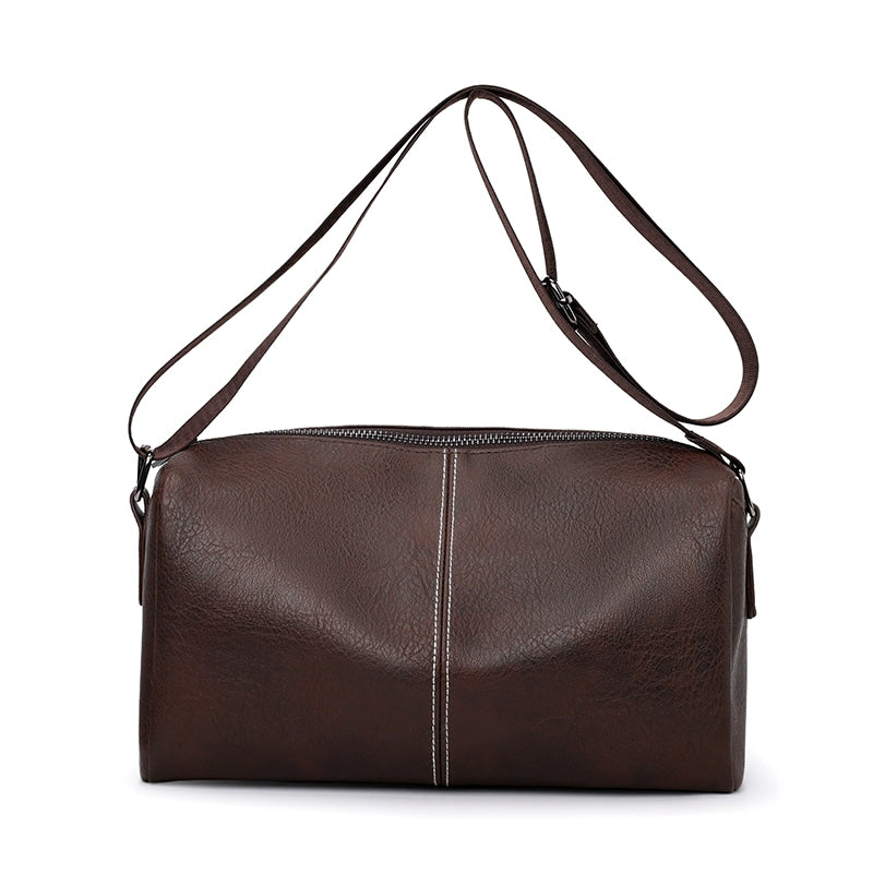 Men's Small High-Grade Casual Messenger Bag | PU Leather Shoulder Bag (New Commuter All-Matching Crossbody) Luxegan