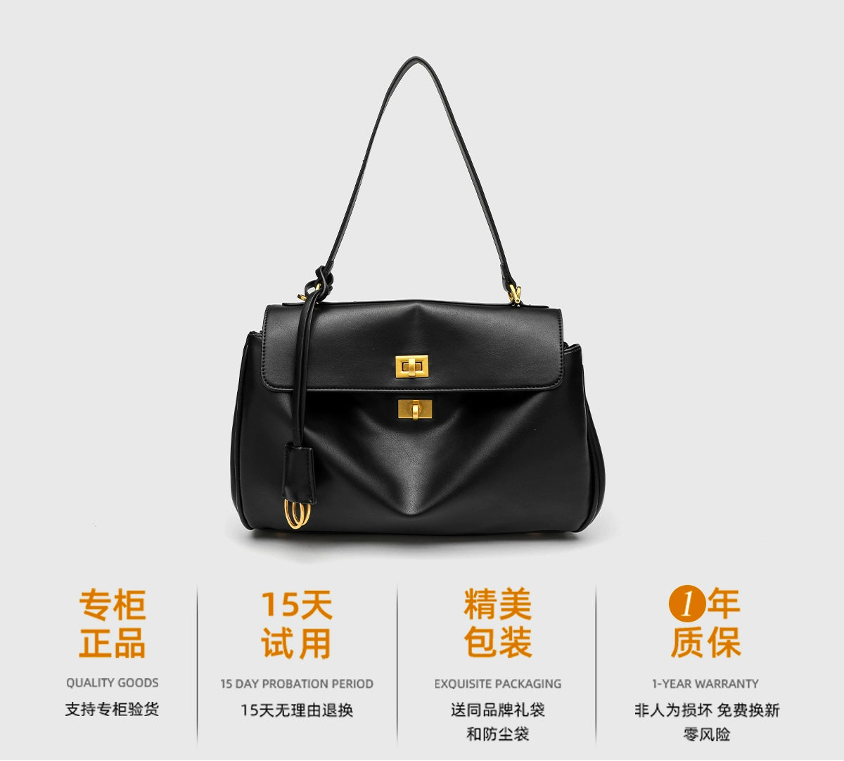 Cowhide Commuter Tote | Fashion Large Horizontal Square Bag Luxegan