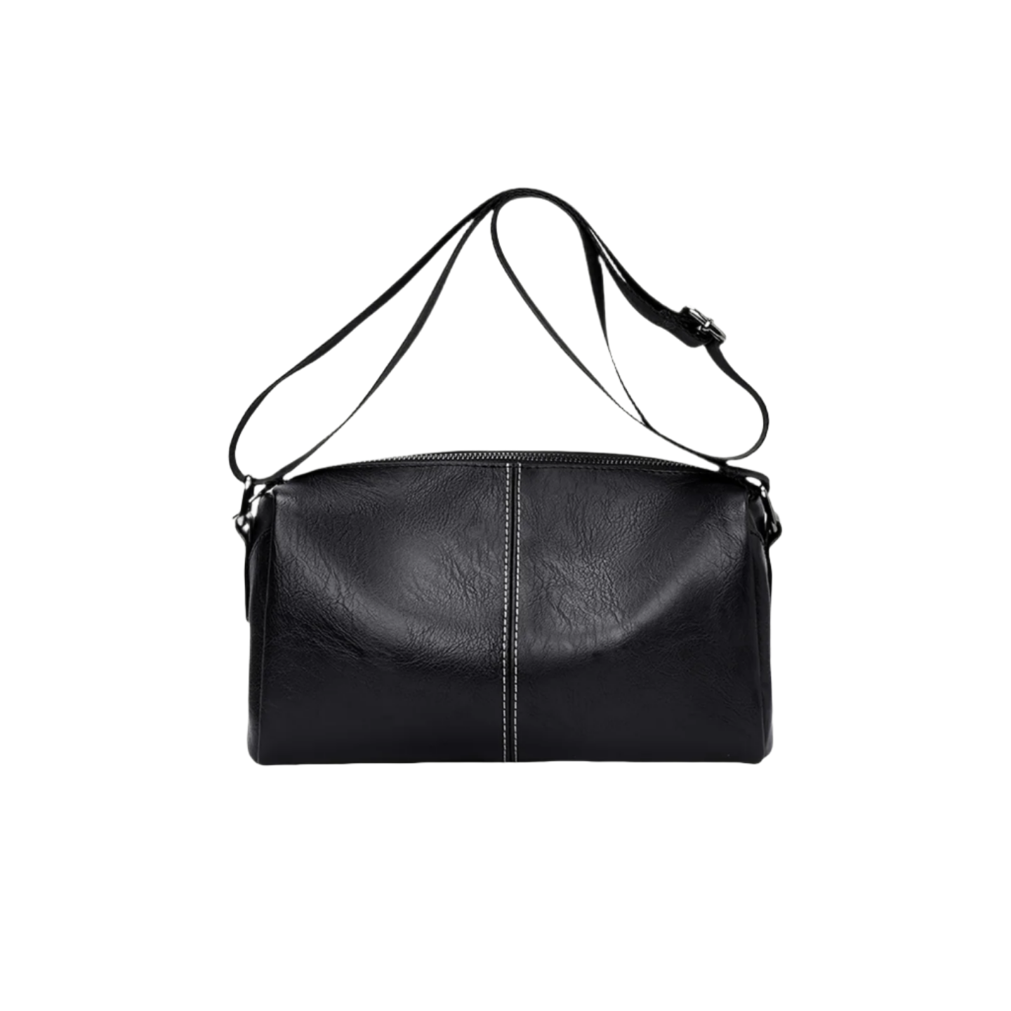 Japan Men's Portable Travel Commuter Small Shoulder Bag | New Niche Style Messenger Bag (PU Leather Crossbody Satchel) Luxegan