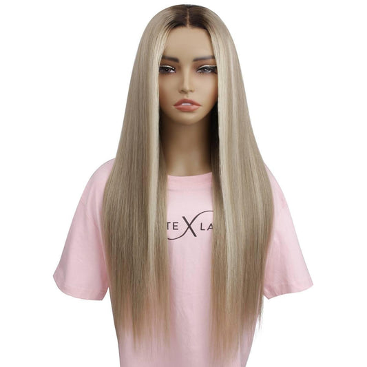 Penelope Glueless 5x5 HD Lace Professionally Colored 100% Human Hair Closure Wig Luxegan