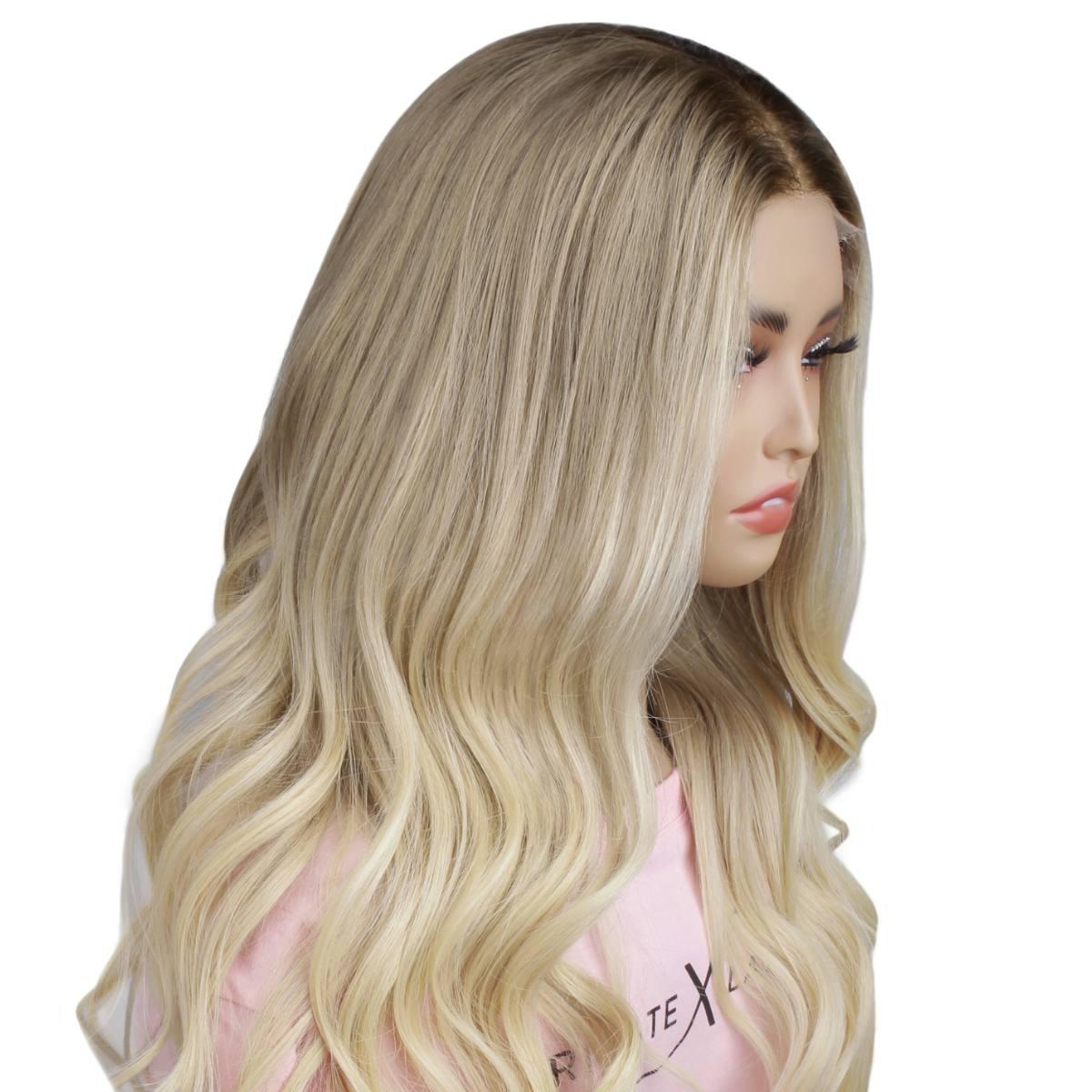 Ruby Glueless 5x5 HD Lace Professionally Colored 100% Human Hair Closure Wig Luxegan