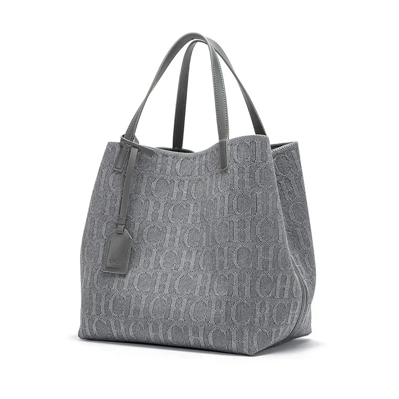 Women's Handbag Fashion Classic | New Solid Color Letter Design & High Quality Craftsmanship Large Capacity Shoulder Bag Luxegan