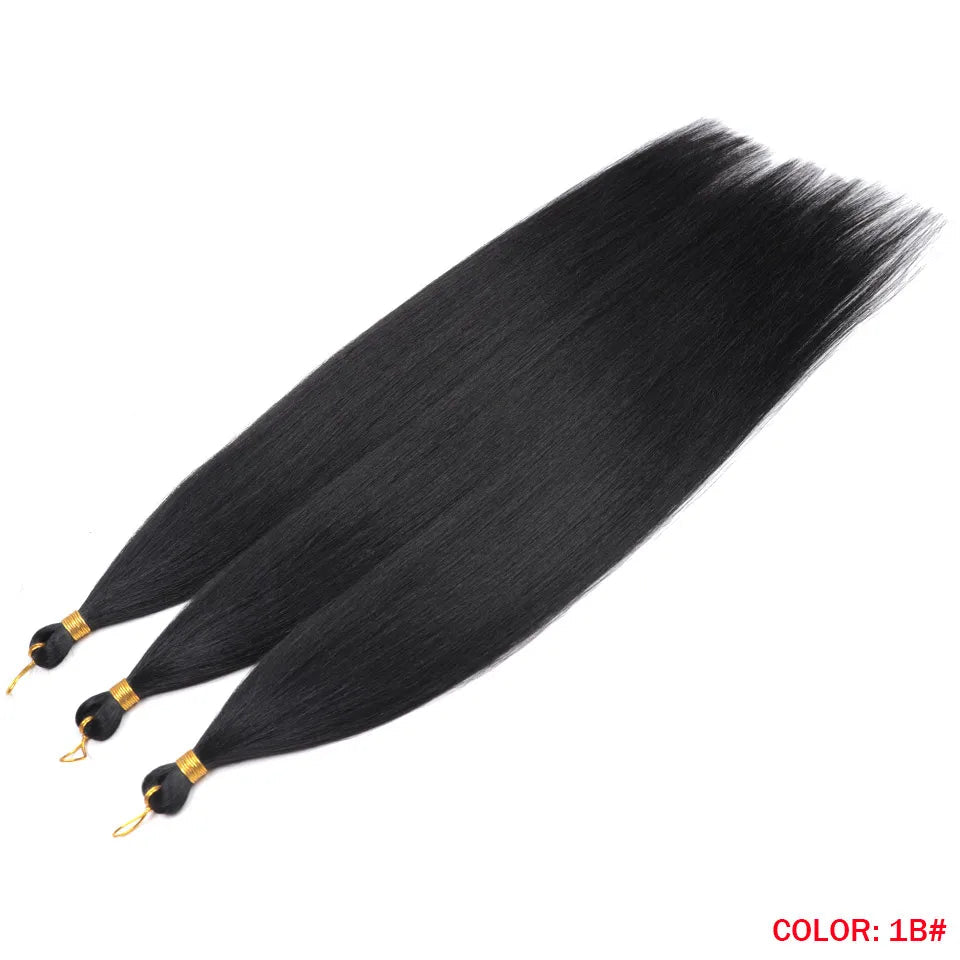 28 Inch Ariel Straight Synthetic Crochet Braids Hair – Ombre & Solid Colors | 300g | 24 Shades - view 24