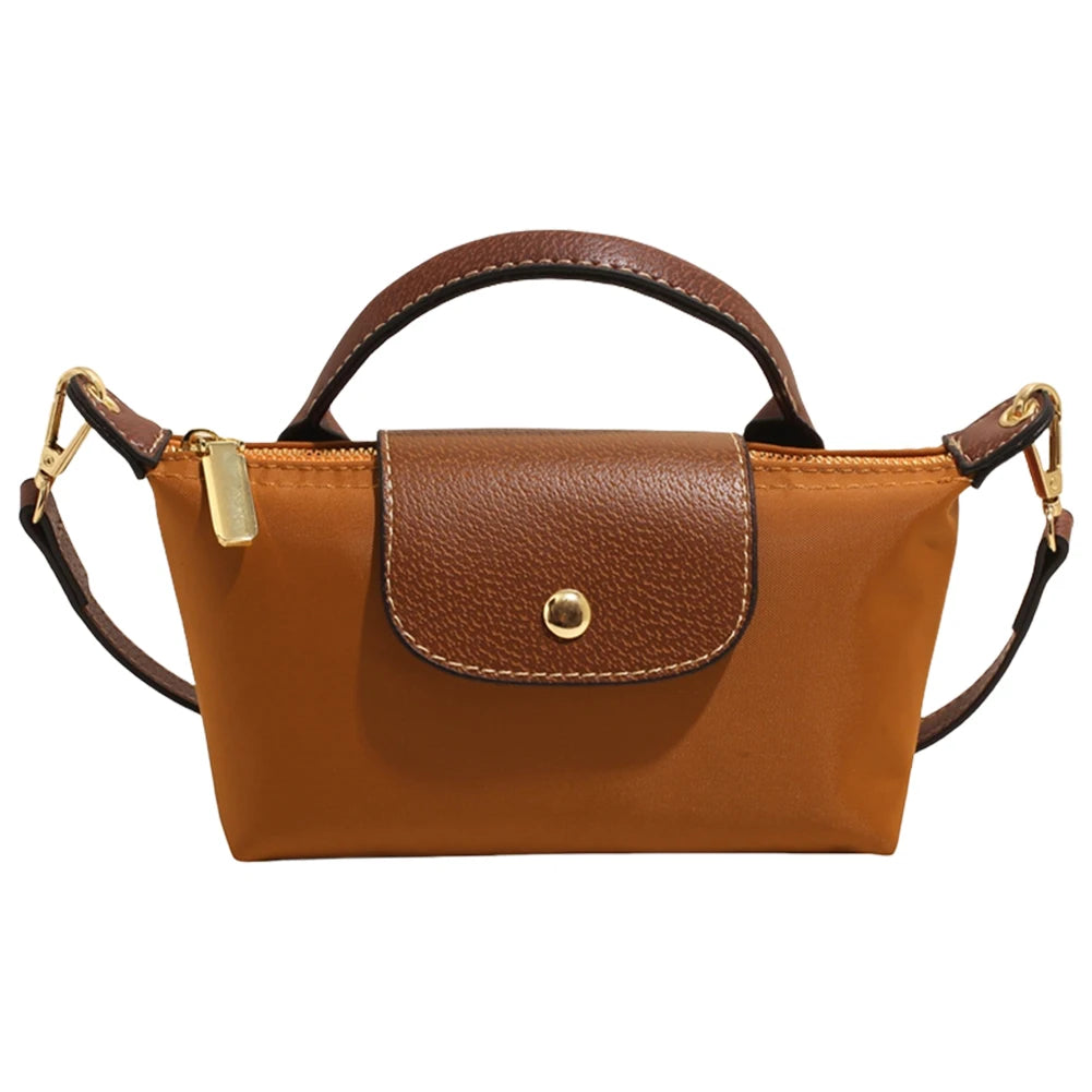 New Hot Sale Plaid Canvas Dumpling Bag | Crossbody Shoulder Bag & Lightweight Handbag Luxegan