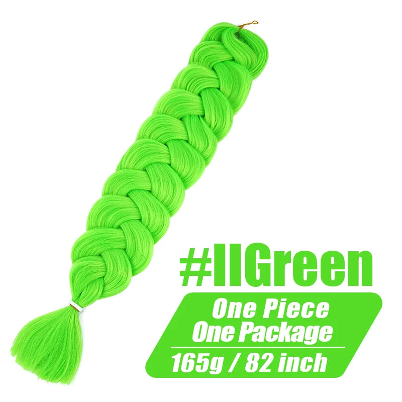 82-Inch XP Crochet Jumbo Braiding Hair – Pre-Stretched Kanekalon | Kinky Straight | 30 Colors | 1 - view 24
