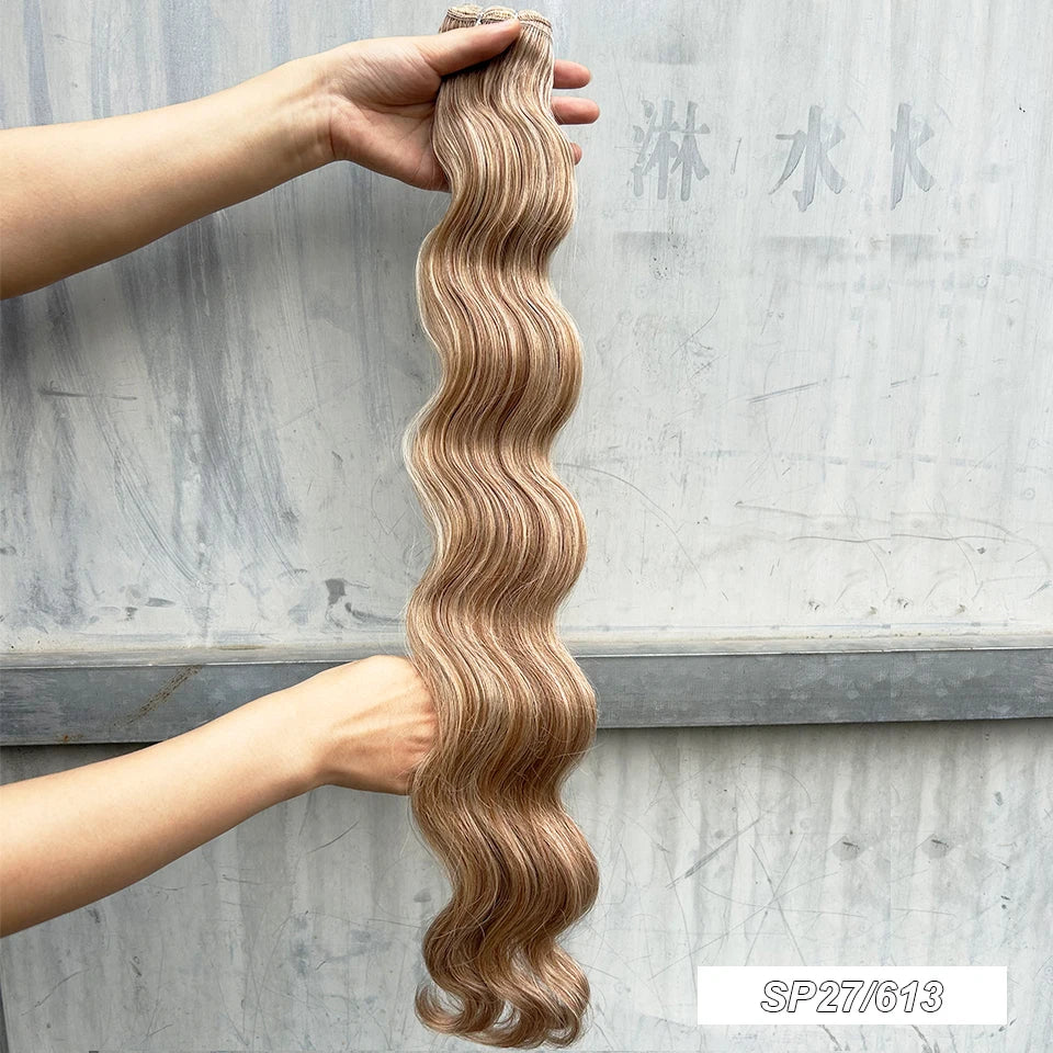 26–30 Inch Synthetic Body Wave Hair Weave Bundles | 150g–200g