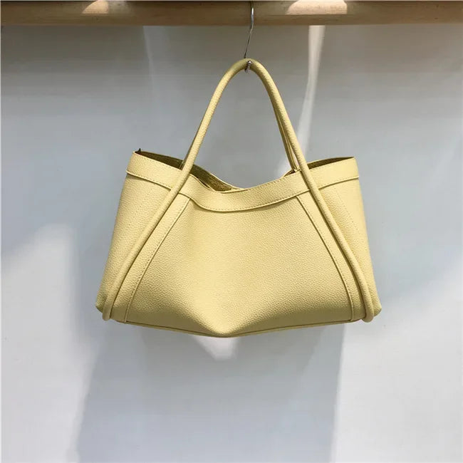 Fashionable Simple Korean Style Large Capacity Tote Bag | Versatile Crossbody Handbag & Mother-Child Commuting Bag Luxegan