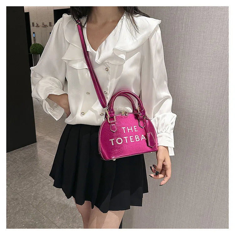 New Fashion Women's Shell Bag High Quality Versatile Crossbody Bag | Trend Brand Elegant Shoulder Bag Designer Luxury Handbag Luxegan