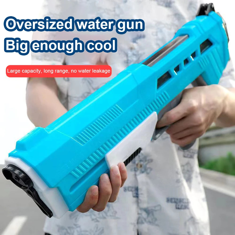 Electric-Style High-Pressure Water Blaster | Sophisticated "Military Theme" Silhouette | Elegant Large Capacity Summer Beach Essential | "Dignified" High-Performance Sports Toy for Radiant Versatile Styling Luxegan