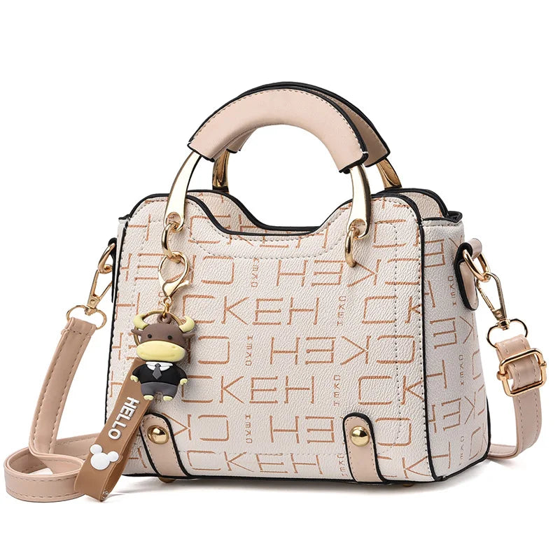New Handheld Small Square Bag | Fashionable Girl's One-Shoulder & Crossbody Bag Luxegan