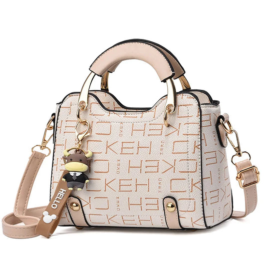 New Handheld Small Square Bag | Fashionable Girl's One-Shoulder & Crossbody Bag Luxegan