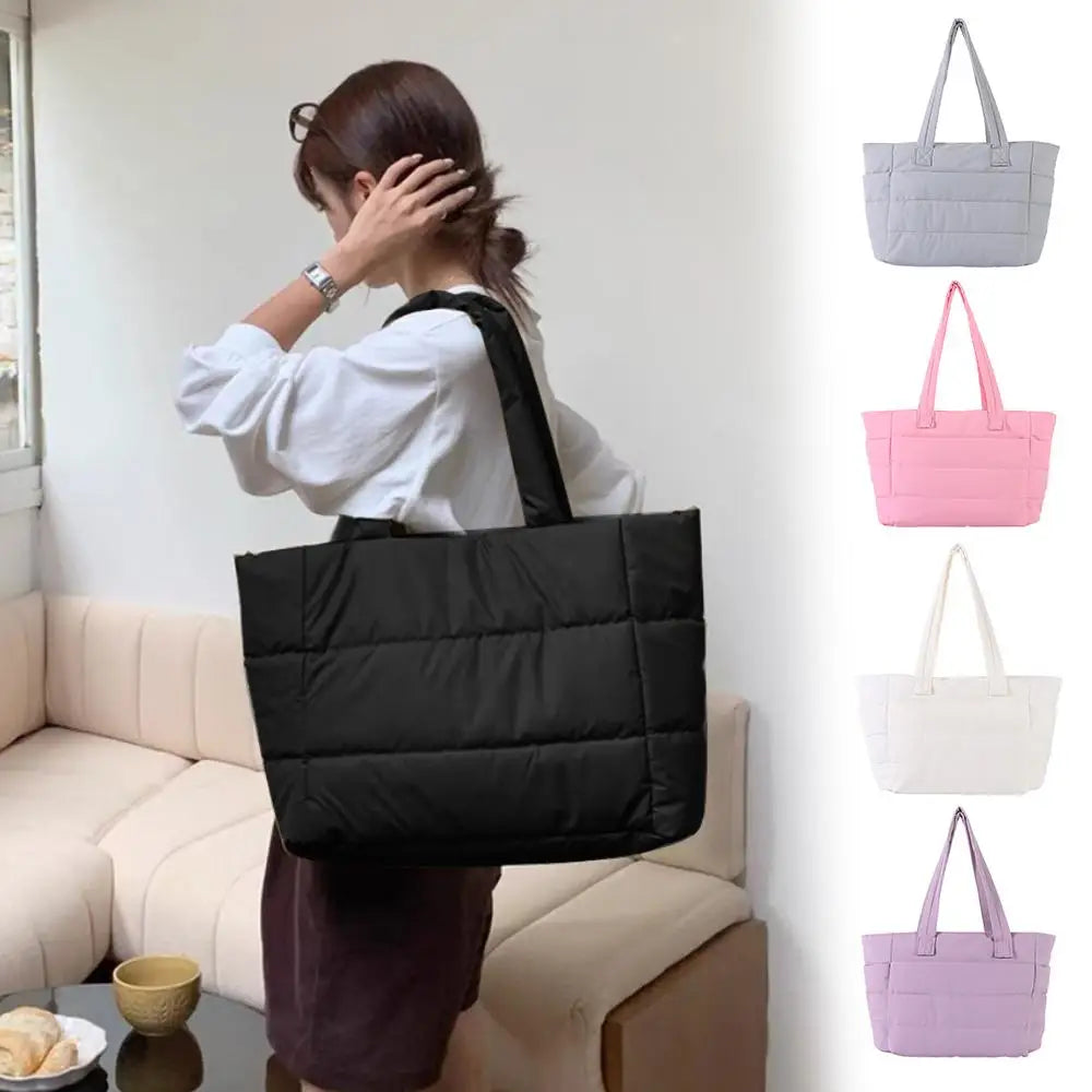New Large Capacity Tote Bag Versatile Handbag for Women | Commuting Bag Messenger Shoulder Bag Multiple Pockets Mummy Bag Luxegan