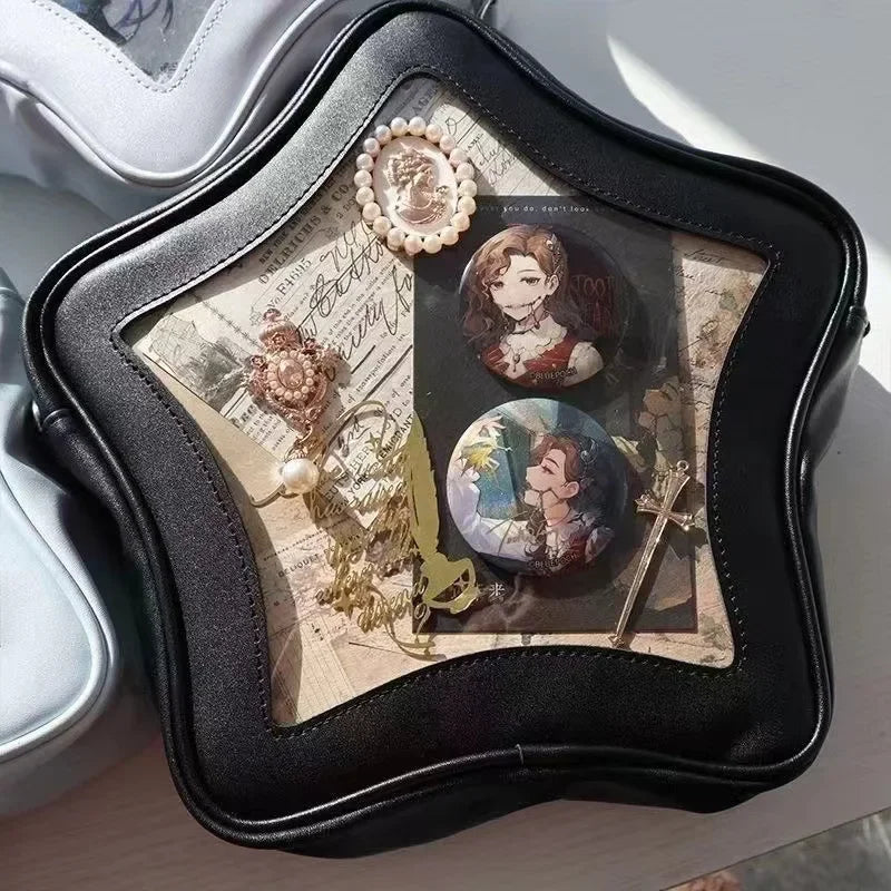 Original Cute Kawaii Ita Bag | Anime Five Pointed Star Two-dimensional Crossbody Bag &amp; Street Fashion Ulzzang Shoulder Bag Luxegan