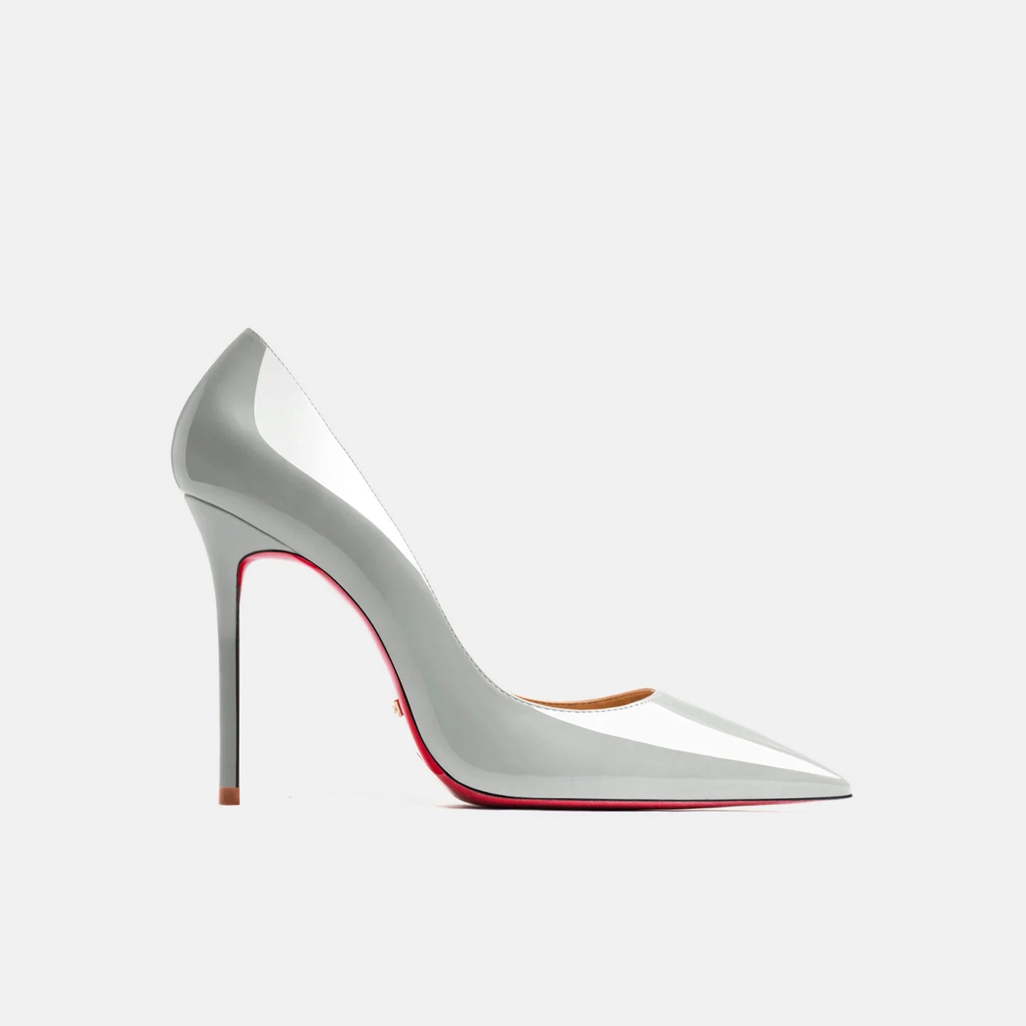 Designer Luxury Brand Stilettos | Sophisticated Red-Bottom Patent Leather Pumps | Elegant "Handmade Classics" Silhouette | "Dignified" Sexy Pointed Toe Party Shoes for Radiant Versatile Styling Luxegan
