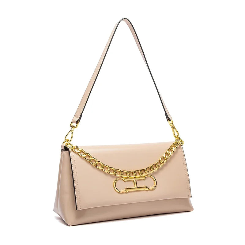 Pure Simple Classic Retro Square Ladies Shoulder Bag | Fashionable Exquisite Workmanship New Women's Crossbody Bag Luxegan